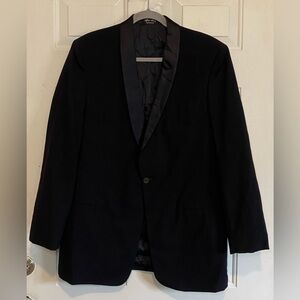 After Six by Rudofker Vintage Blazer Tuxedo Black 44” Chest Single Button Men’s